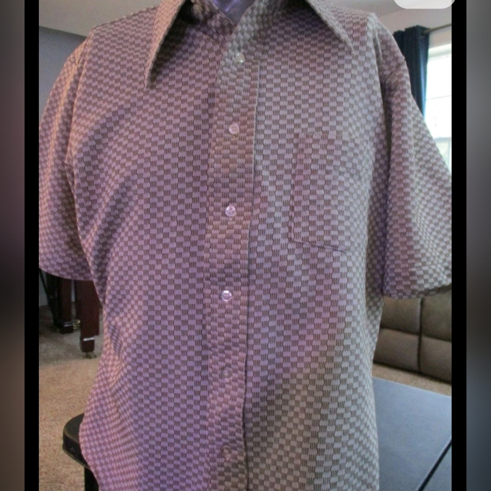 Mens Vintage Arrow Knits Short Sleeve Shirt XL